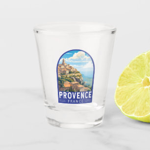 Provence Frankreich Reise Kunst Vintage Schnapsglas