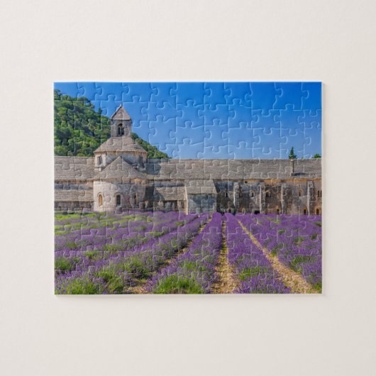 Provence, Frankreich.Senanque Kloster. Puzzle (Horizontal)
