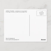 Provence Gordes Postkarte (Rückseite)