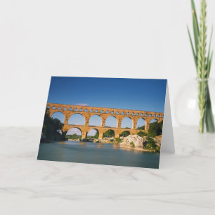 Provence - Grußkarte Pont du Gard Karte
