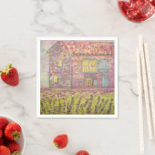 Provence House und Lavender Fields Serviette (Beispiel)