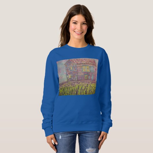Provence House und Lavender Fields Sweatshirt (Vorne ganz)