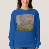 Provence House und Lavender Fields Sweatshirt (Vorderseite)
