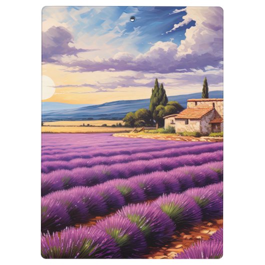 Provence Klemmbrett (Rückseite)