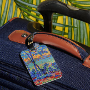 Provence Landschaft von Henri-Edmond Cross Gepäckanhänger