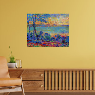 Provence Landschaft von Henri-Edmond Cross Poster