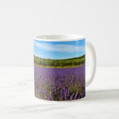 Provence-Lavendel Kaffeetasse (VorderseiteRechts)