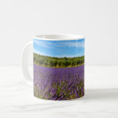 Provence-Lavendel Kaffeetasse (Vorderseite Links)