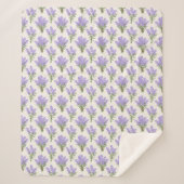 Provence Lavender Bunches Sherpadecke (Vorderseite)