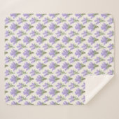 Provence Lavender Bunches Sherpadecke (Vorderseite (Horizontal))