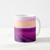 Provence Lavender Kaffeetasse (VorderseiteRechts)