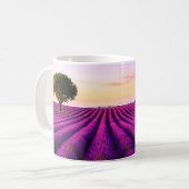 Provence Lavender Kaffeetasse (Vorderseite Links)