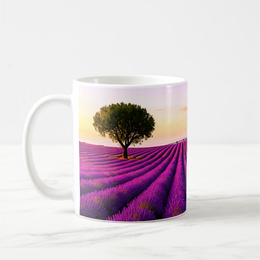 Provence Lavender Kaffeetasse (Links)