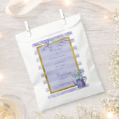 Provence Lavender Lila Blume Blumenzehen Geschenktütchen (Ausgeschnitten)