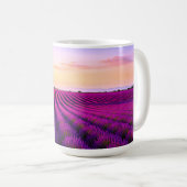 Provence Lavender Serenity Kaffeetasse (VorderseiteRechts)