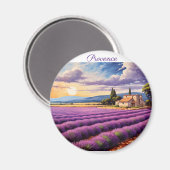 Provence Magnet (Vorderseite/Rückseite)
