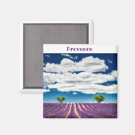 Provence Magnet (Vorderseite/Rückseite)