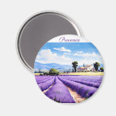 Provence Magnet (Vorderseite/Rückseite)
