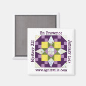 Provence Magnet (Vorderseite/Rückseite)