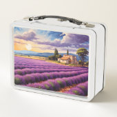 Provence Metall Brotdose (Rückseite)