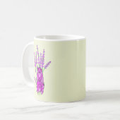 Provence mit Zikade und Lavendel auf Kaffeetasse. Kaffeetasse (Vorderseite Links)