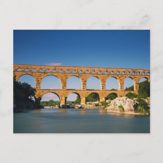 Provence - Pont du Gard Postkarte (Vorderseite)