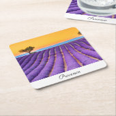 Provence Rechteckiger Pappuntersetzer (angewinkelt)