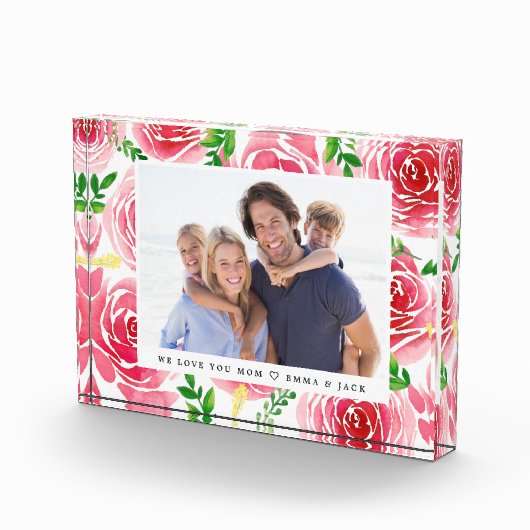 Provence Rose Muttertagsblock Foto (Rechts)