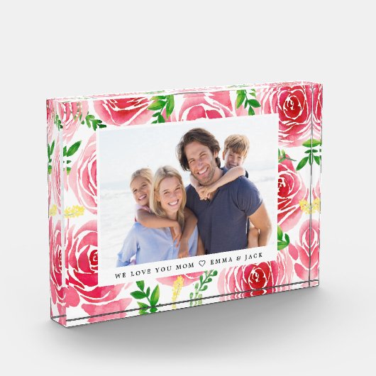 Provence Rose Muttertagsblock Foto (Links)