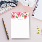Provence-Rose | PERSONALISIERT Post-it Klebezettel