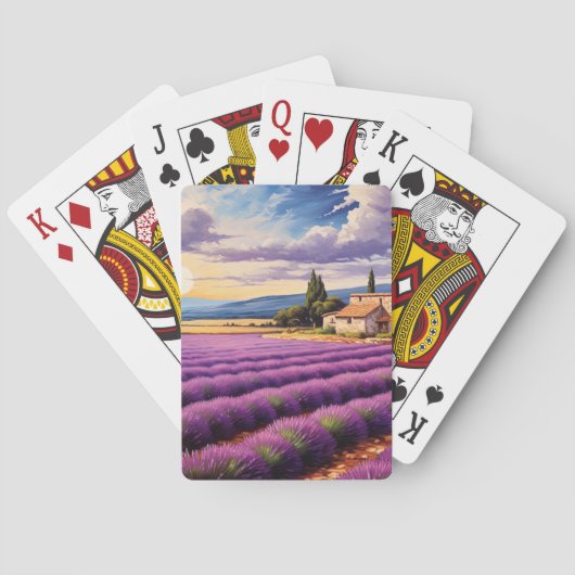 Provence Spielkarten (Rückseite)