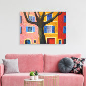 Provence und Platane Leinwanddruck (Insitu (Wohnzimmer))