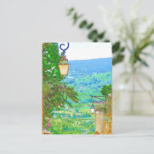 Provence View Postkarte (Stehend Vorderseite)