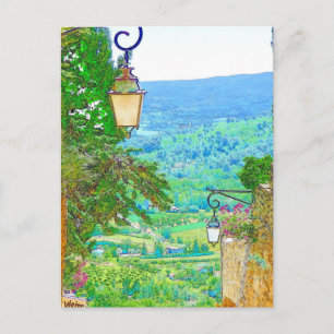 Provence View Postkarte