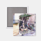 Provence Village: Forcalquier Magnet (Vorderseite/Rückseite)