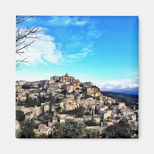 Provence village: Gordes Magnet (Vorne)