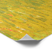 Provence - Vincent van Gogh Kunstgewerbe Poster (Ecke)