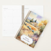 Provence Watercolor, nicht angegeben | Dein Name Planer (Anzeige)