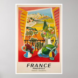 Provenzalische Kunst Französisches Reiseplakat Fra Poster