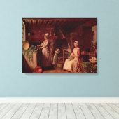 Provenzküche Leinwanddruck (Insitu (Holzboden))