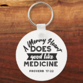 Proverb 17 Bibel Verse Zitat Alternate Design I Schlüsselanhänger (Vorderseite)