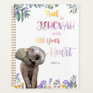 Proverb 3:6 Vertrauen Sie Jehovah mit Ihrem ganzen Planer