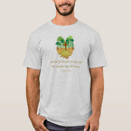Proverbien 4:26 Achte auf den Pfad T-Shirt
