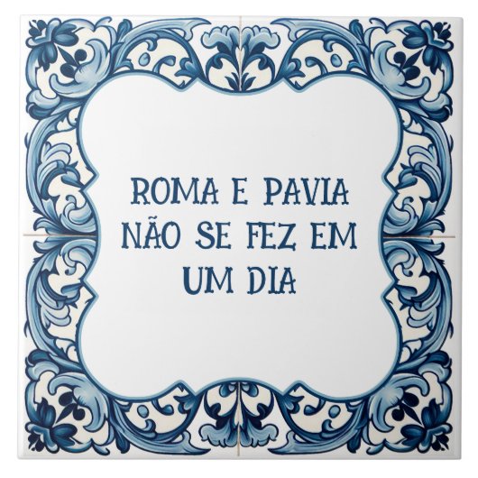 Provérbio português fliese (Vorderseite)