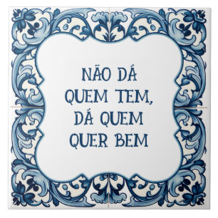 Provérbio português fliese