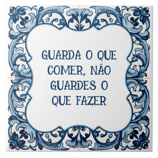Provérbio português fliese (Vorderseite)
