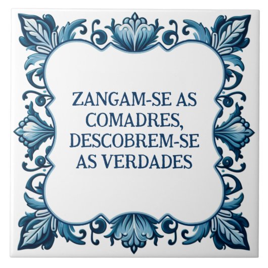 Provérbio português fliese (Vorderseite)