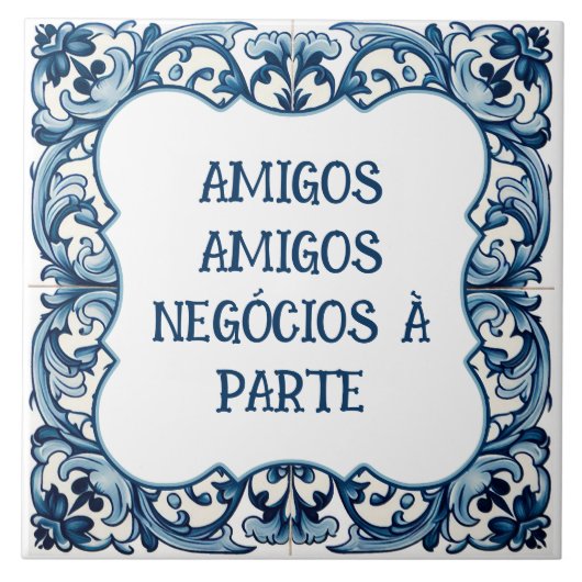 Provérbio português fliese (Vorderseite)