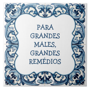 Provérbio português fliese