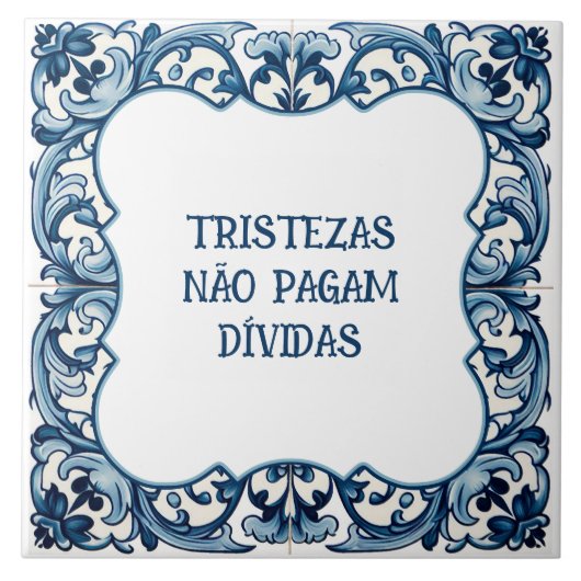 Provérbio português fliese (Vorderseite)